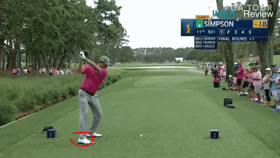 强势回归的辛普森,他的挥杆